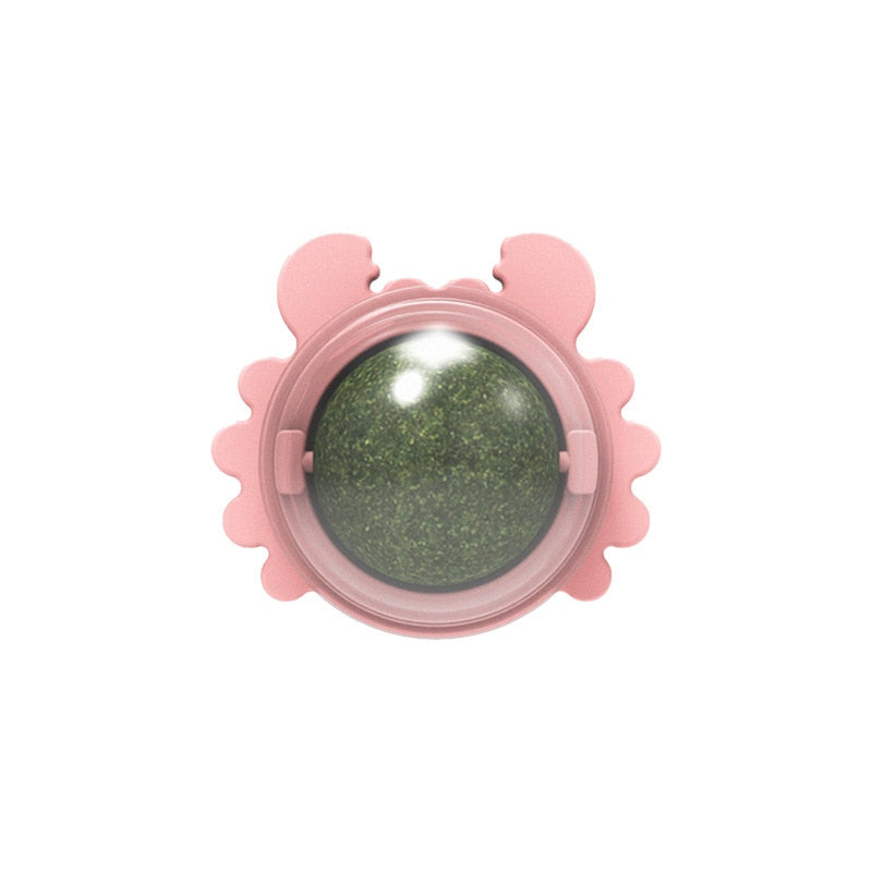 Cat Catnip Ball Toys - Crab Base