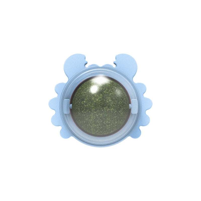 Cat Catnip Ball Toys - Crab Base