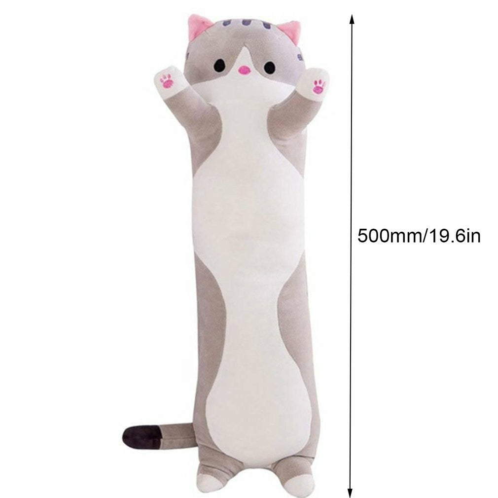 Cat Cuddly Toy - Side Sleeper Pillow for Children