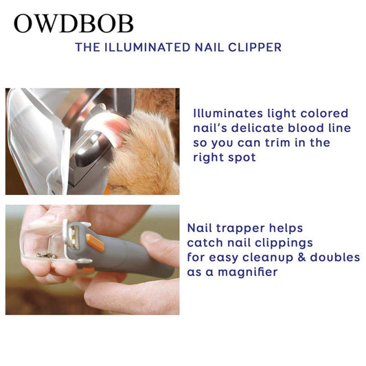 Professional Illuminated Pet Nail Clipper