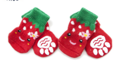 Christmas Socks for Small Pet Dog