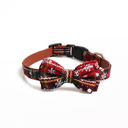 Red Striped Cat (or Puppy) Collar