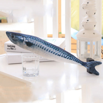 Realistic Fish Toys for Cats (Catnip Infused)