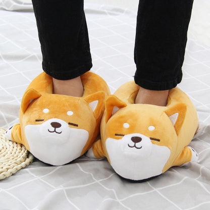Cute Shiba Inu Dog Slippers