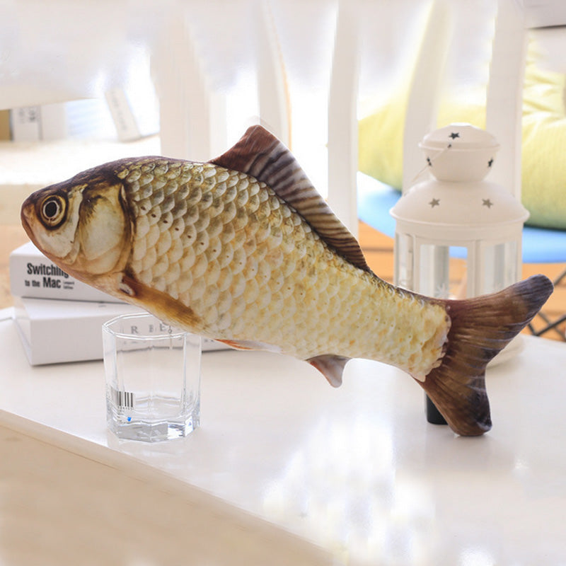 Realistic Fish Toys for Cats (Catnip Infused)