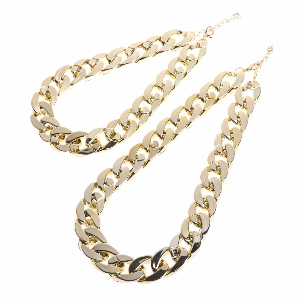 Fashionable Gold Chain Pet Necklace