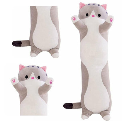 Cat Cuddly Toy - Side Sleeper Pillow for Children